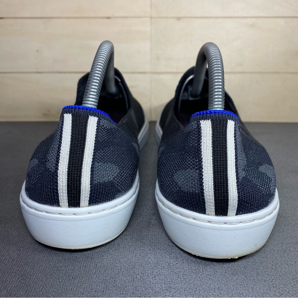 Rothy's The Original Slip-Ons Grey Camo Women's Size 11 Shoes Knit Sneakers - Picture 6 of 11